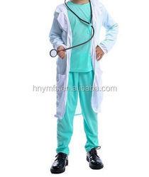 Kids Doctors Scientist Medical nurse White Lab Coat scrubs  Costume For Halloween lab coats scrubs wholesale for children