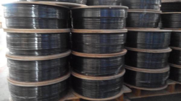 Coaxial Cable RG6 PVC Flame Retardant Jacket Standard Shield CATV Cable