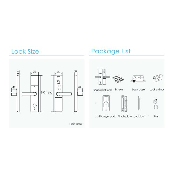 Contactless Fingerprint Door Locks For Your Home , Bluetooth Entry Door Lock