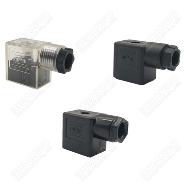 DIN43650A Solenoid Valve Coil Connector Transparent DIN 43650 Form A
