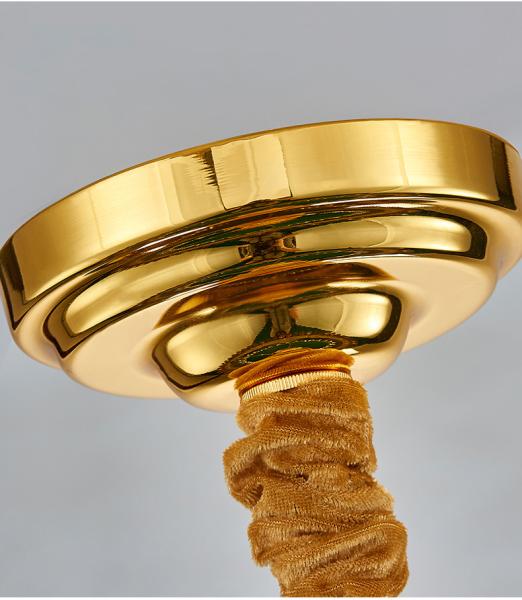 Luxury Gold Crystal Chandelier Kitchen Led Lamp roof decoration ceiling Lamp(WH-CY-230)