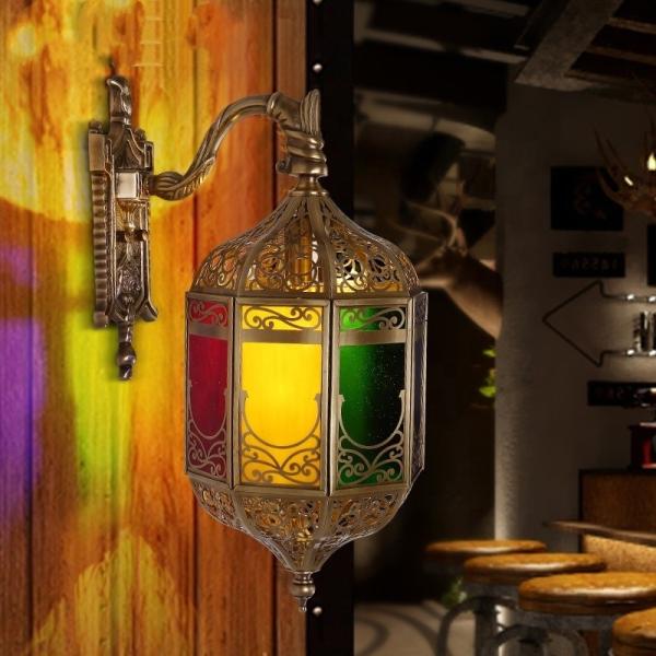 LED Decorative Vintage Copper Sconce Indoor Outdoor Lighting Fixtures