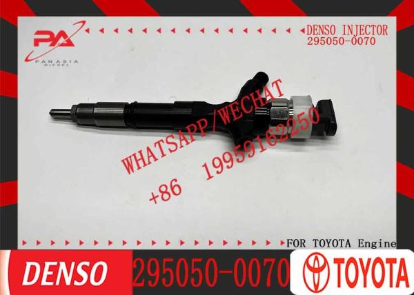 Injetor de carril comum denso 23670-39196 295050-0820 295050-0070 para Toyota 1kd-ftv euro 4 hiace TOYOTA