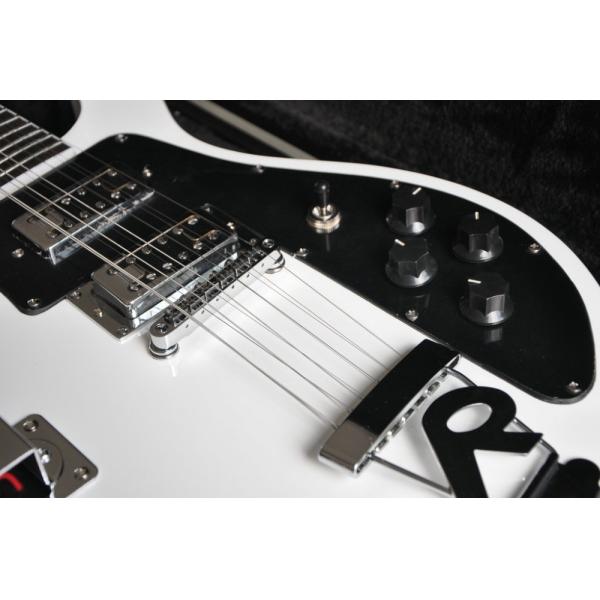 Double neck 4 string 4003 BASS GUITAR and 12 string elctric guitar color can custom guitar big R bridge