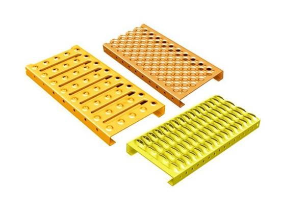 Galvanized Steel Metal Grtp Strut Grating For Floors , Stair Steps And Walkways