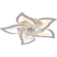 Wholesale factory 27.2 Inches Modern Style OEM ODM 50W LED Ceiling Fan Lights with Remote for Bedroom Living Room / Dining Room