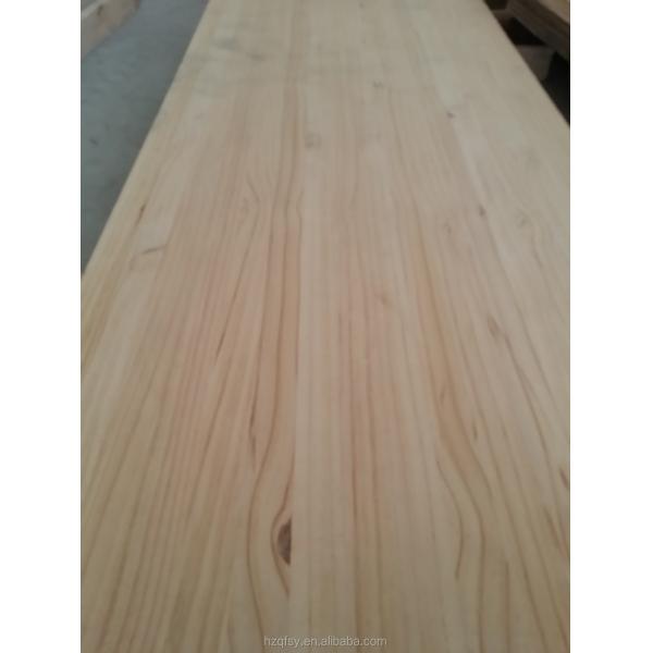 Contenido de humedad del tablero de pino 8-12% E0/E1 Pegamento ambiental