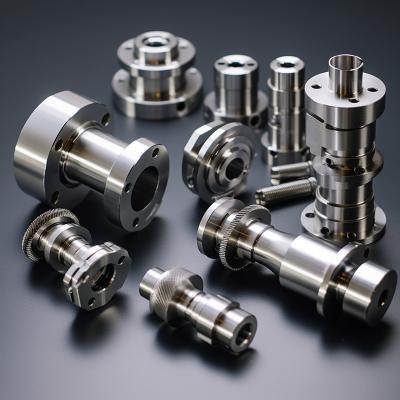 Peças sob medida de aço inoxidável Peças mecânicas CNC Peças viradas