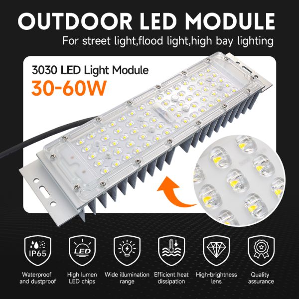 Aluminum 30w 40w 50w 60w 3030 Waterproof IP65 Outdoor Smd Led Module