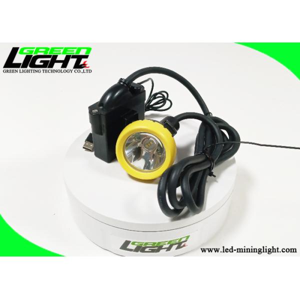 High Brightness 10000 Lux Miner Cap Lamp IP68 For Coal Dark Mine