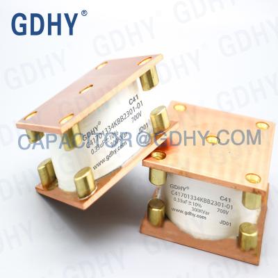 Capacitor de refrigeração água do filme 500A 330nF de GDHY PP