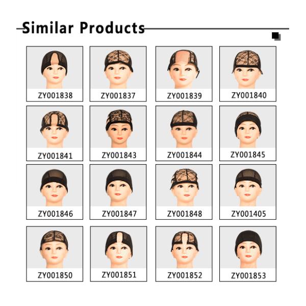 PenguBoom Skin Friendly Mesh Net Wig Cap Firmly Fix All Hair
