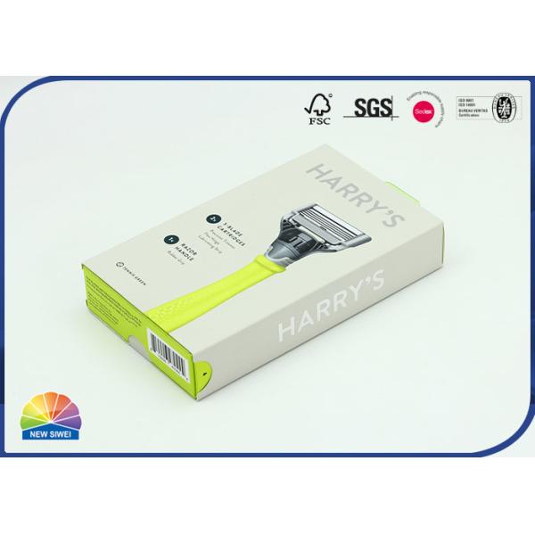 подарочная коробка стиля ящика печати 4c Cuboid покрытая для пакета шевера