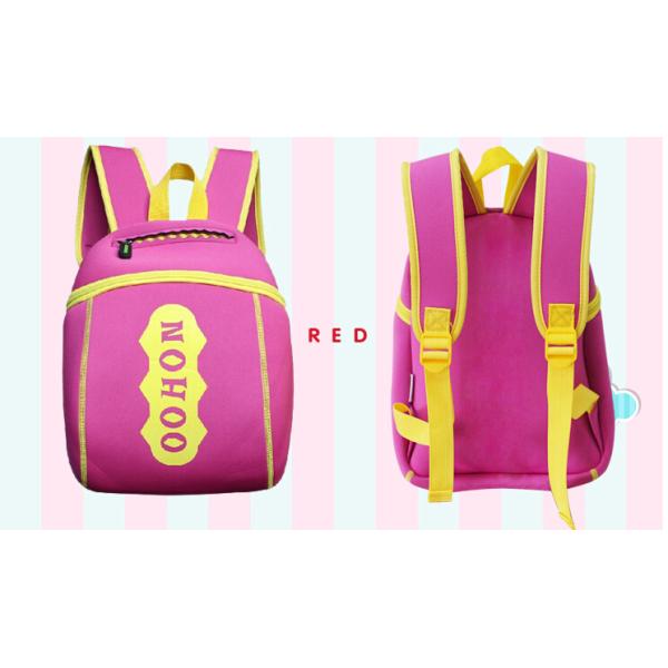 Hiking Personalized Kids Backpack Lightweight , Girls Satchel Bags