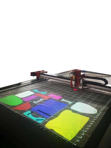 Single Layer Automatic Cutting Machine for White Paper using CNC Lathe Digital Cutter