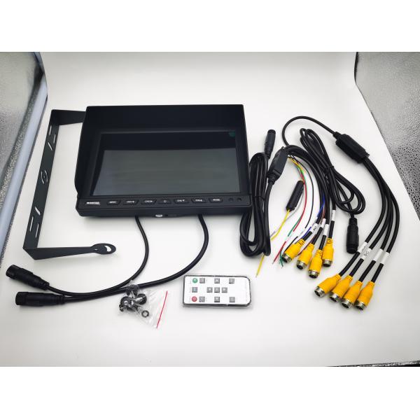 10.1 Inch AHD Quadripation Monitor Onboard Monitoring Display Screen
