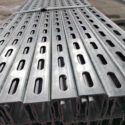 Seismic Conduit Stainless Steel Unistrut Channel Slotted 75x40x5 For Structural Framing