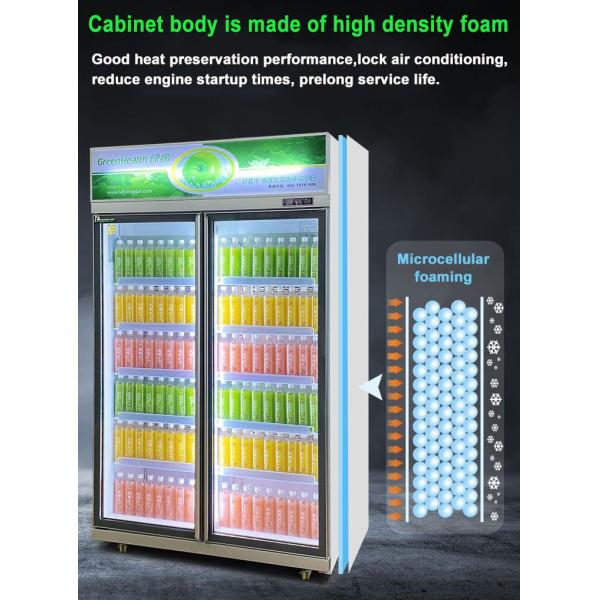 748L стеклянные двери холодильник холодильное оборудование для холодильников напитков