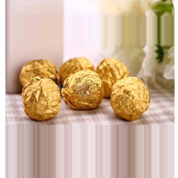 Premium Truffle Chocolate Box Set Holiday Gift Gold Chocolate Balls