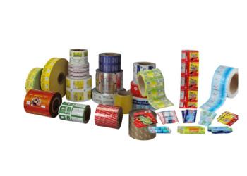 PETG PET PVC Drink Bottle Labels Round Shape With Glossy Surface