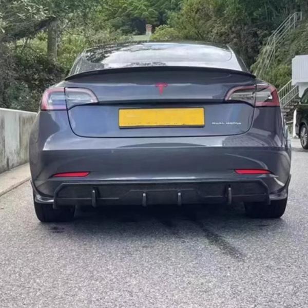 Body kit for Tesla model 3 plus wraps all new upgrades Carbon fiber