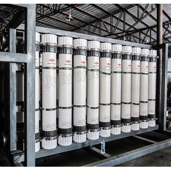 Large Capacity Carbon Steel Ultrafiltration Water Treatment System 40TPH