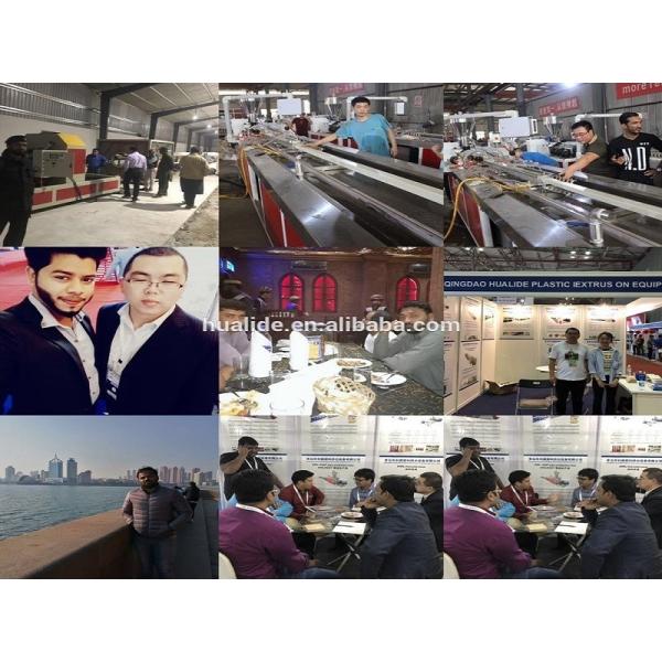 180mm-600mm UPVC Profile Extrusion Machine Plastic Profile Extrusion Equipment