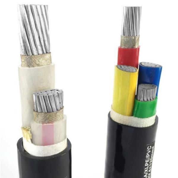 XLPE & PVC Insulated 4-Core Steel Wire Armoured Low Voltage Cable 6mm OD Copper & Aluminum Conductors for Construction in Canada