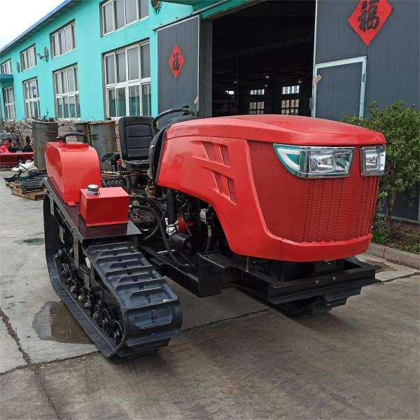 HYCT-80Hp Micro Cultivator Bulldozer Fully Automatic Multifunctional Crawler Tractor