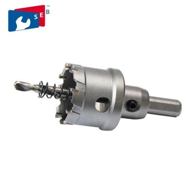 TCT Metal Boring Industrial Hole Saw 25 Mm Cutting Depth Wear Resistant