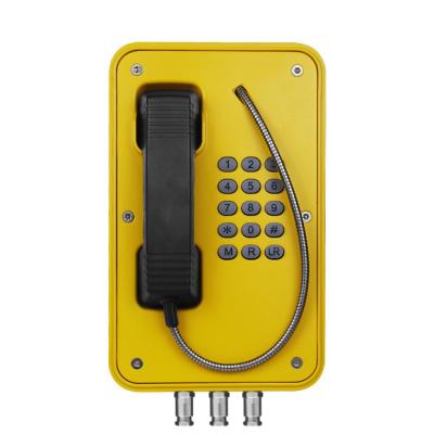 Telefone industrial resistente da umidade para túneis, mineração, fuzileiro naval, etc.