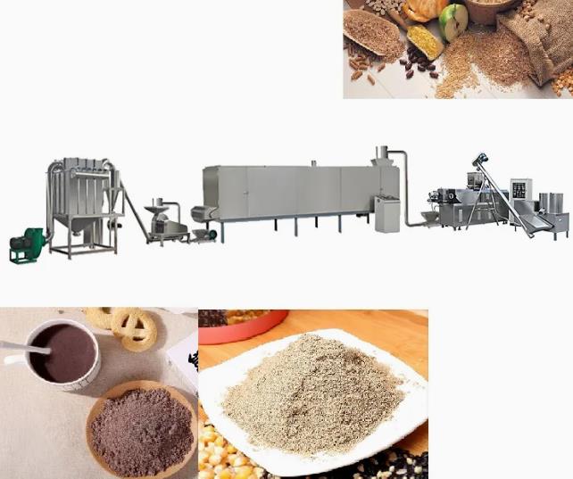 Stainless Steel Food Extrusion Machine / Equipment With Two Screw Extruder