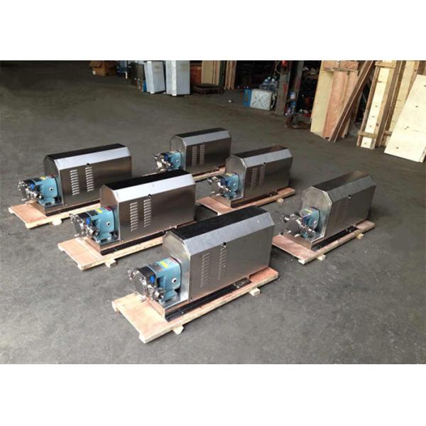 Санитарный роторный насос лепестка, качество еды насоса нержавеющей стали для меда/еды