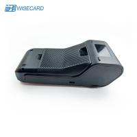 Visa 2.4 polegadas Smart Pos Terminal Móvel portátil com impressora térmica Scanner de código de barras