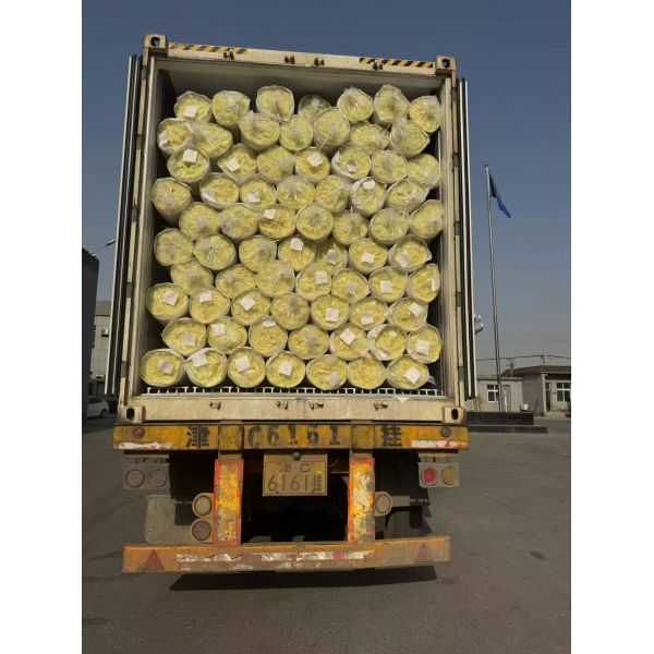 Thermal Insulation Glass Wool Blanket With Aluminum Foil Fiberglass For Steel Roof