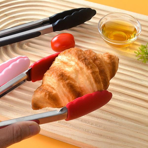 Силиконовые кухонные зубчики с силиконовыми кончиками набор из 3 теплоустойчивых зубчиков инструменты для подачи пищи 7 дюймов 9 дюймов 12 дюймов