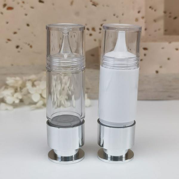 15ml 30ml PETG Airless Pump Needle Bottle Liquid Foundation Essence Bottle
