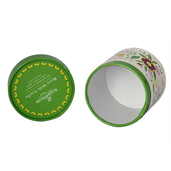 FDA-SGS Certified Round Cardboard Box Packaging Cans Packaging for Gift Cosmetics Toys Underwear