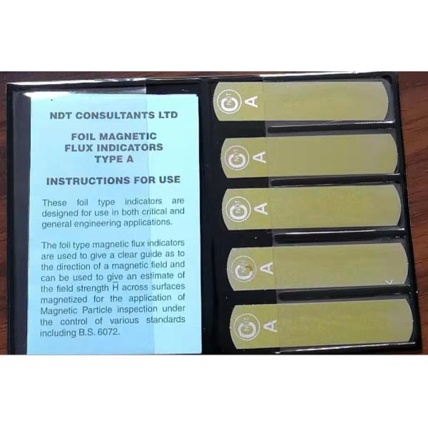 Magnetic Particle Flaw Detector Fittings Burmah Castrol Strips Type A G Ndt Testing
