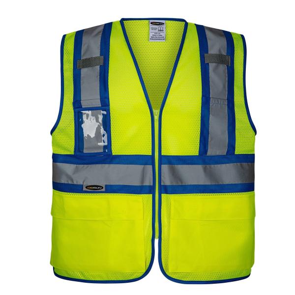 Outdoor Reflective Safety Shirts Long Sleeve Polyester High Visibility Shirts