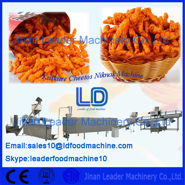 Automatic Kurkure Making Machine , Three Phase Cheetos Machinery