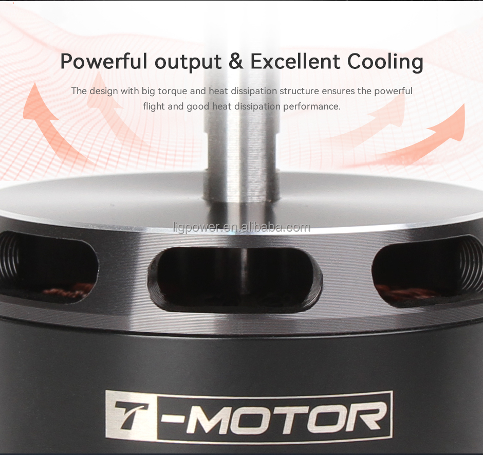 T-MOTOR AT5230-B Factory Supply 25-30CC 3500W 6S-12S Manufactory Price Bldc Outrunner Fixed Wing Aircraft Motor