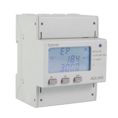 45~65HZ 3 Phase Multifunction Meter / Acrel Din Rail Mounted Energy Meter ADL400
