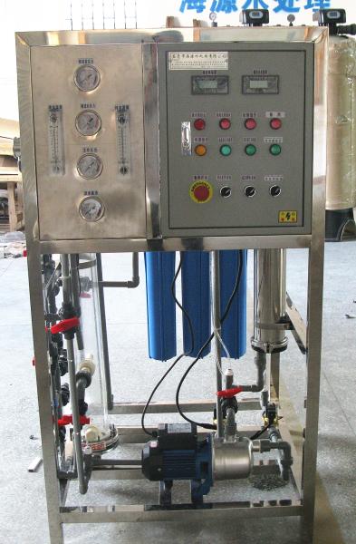 400kg Brackish Water RO Plant , 3000 gpd reverse osmosis system With UPVC pipe