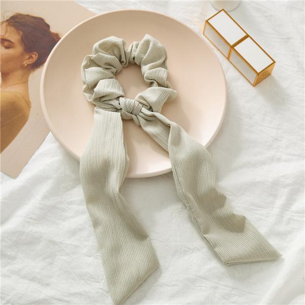 Japan Korea streamer headband solid color knot tassel head ring hair accessories manufacturers wholesale