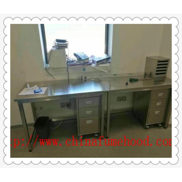 ISO 9001 Hospital Steel Lab Cabinets , Anti Corrosion Metal Laboratory Furniture
