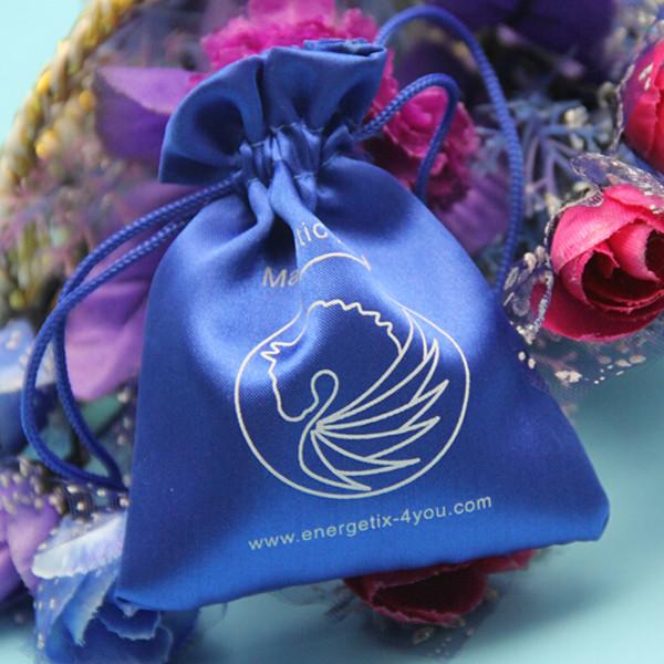 Blueanti Tarnish Jewelry Bags , Small Satin Jade Necklace Storage Pouches