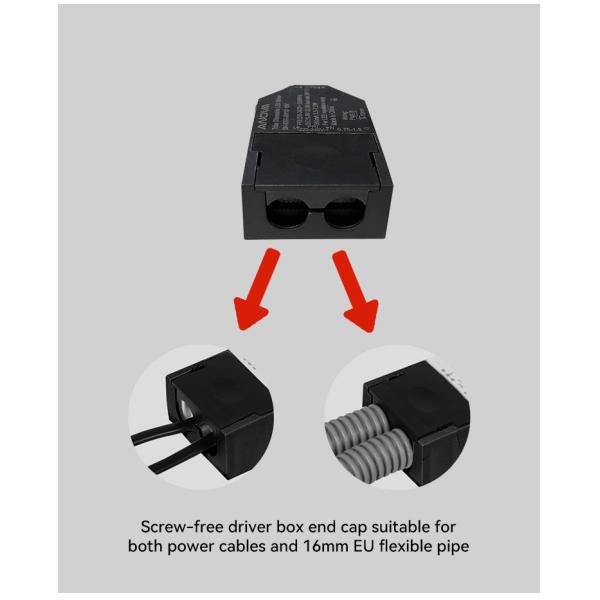Recycled Ocean Plastic Dimming LED Driver 7W LED Power Supply