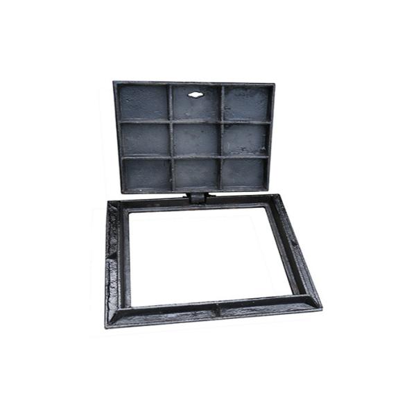 Customized Heavy Duty Manhole Covers Shock Absorption For Road Facilities