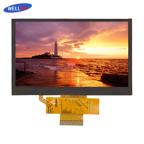 Compact HD LCD Display 4.3 Inch Tft Display High Resolution